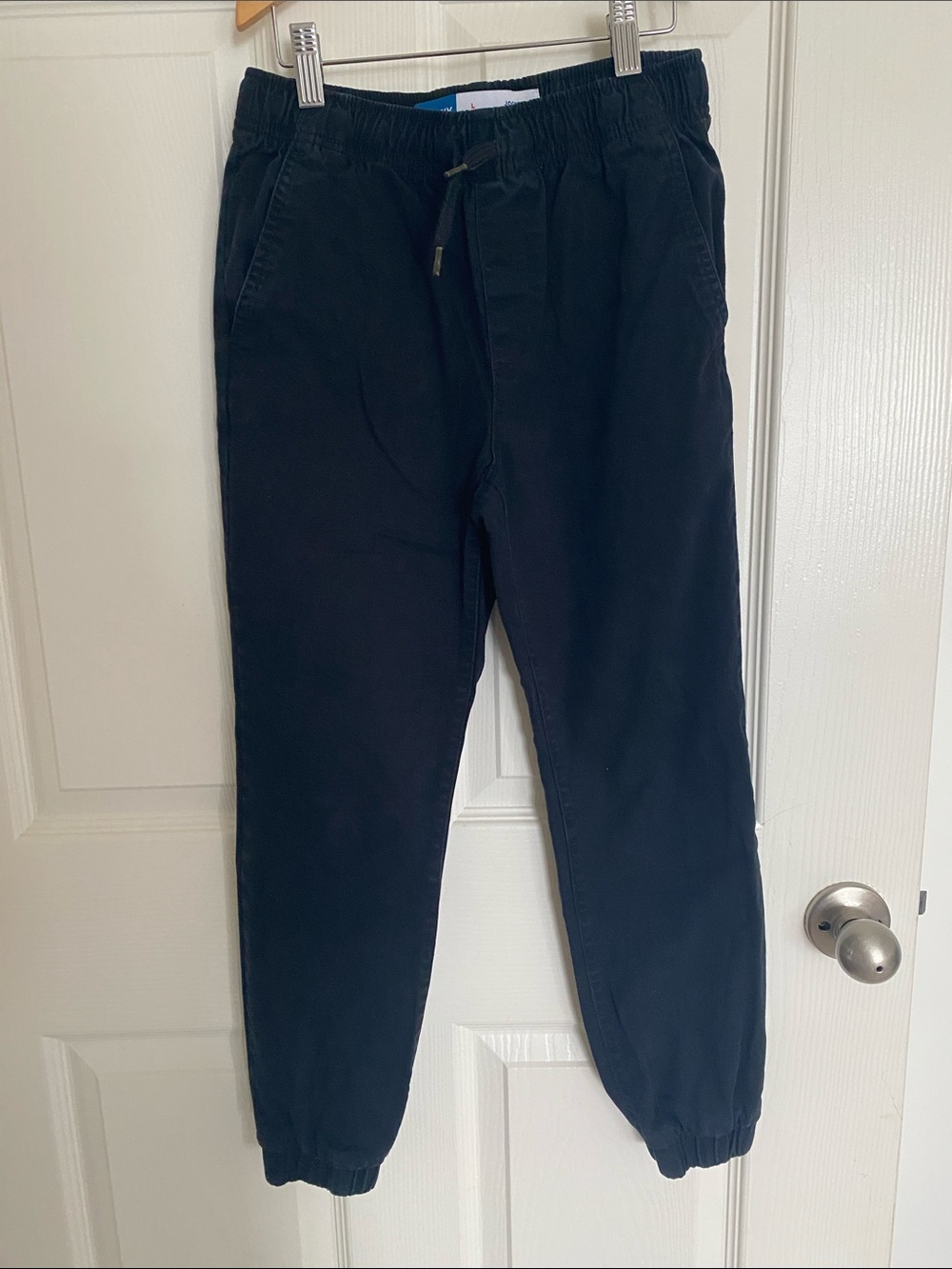 Black Uniform Jogger Pants